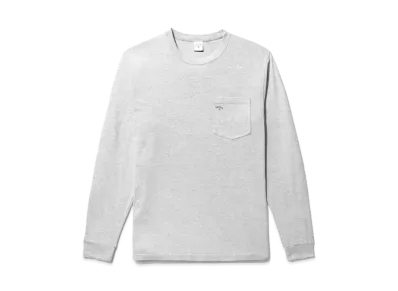 Noah Long Sleeve Pocket Tee "Grey"