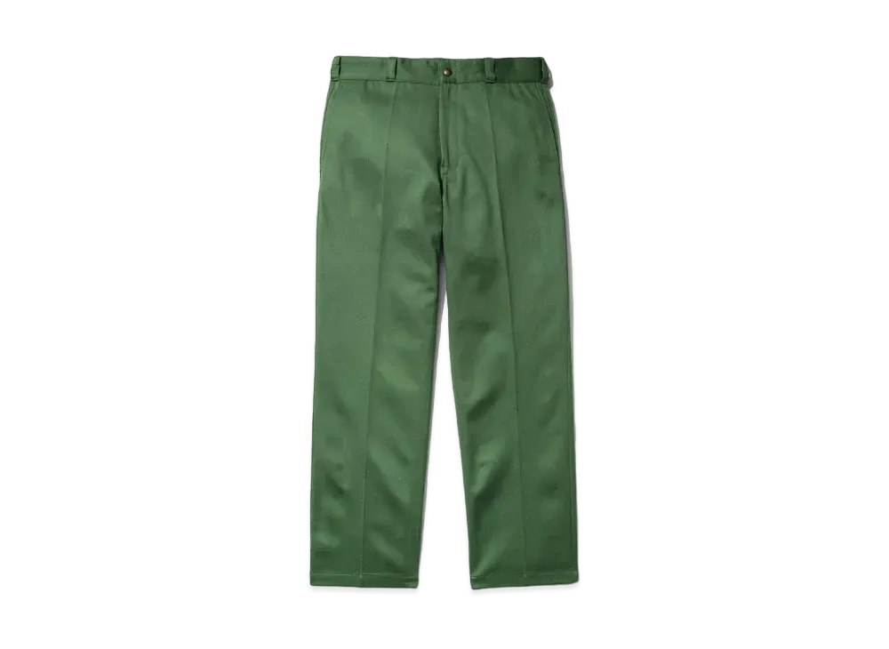 Noah Double-Pleat Corduroy Trouser "Green"