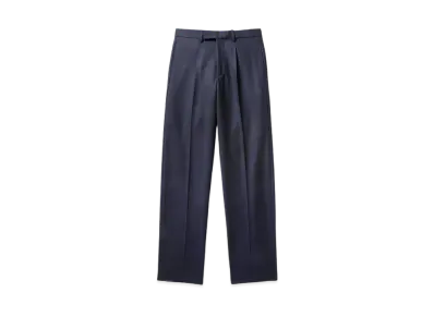 Noah Single-Pleat Trouser "Dark Navy"