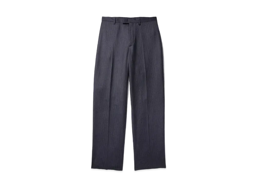 Noah Flat Front Trouser "Navy"