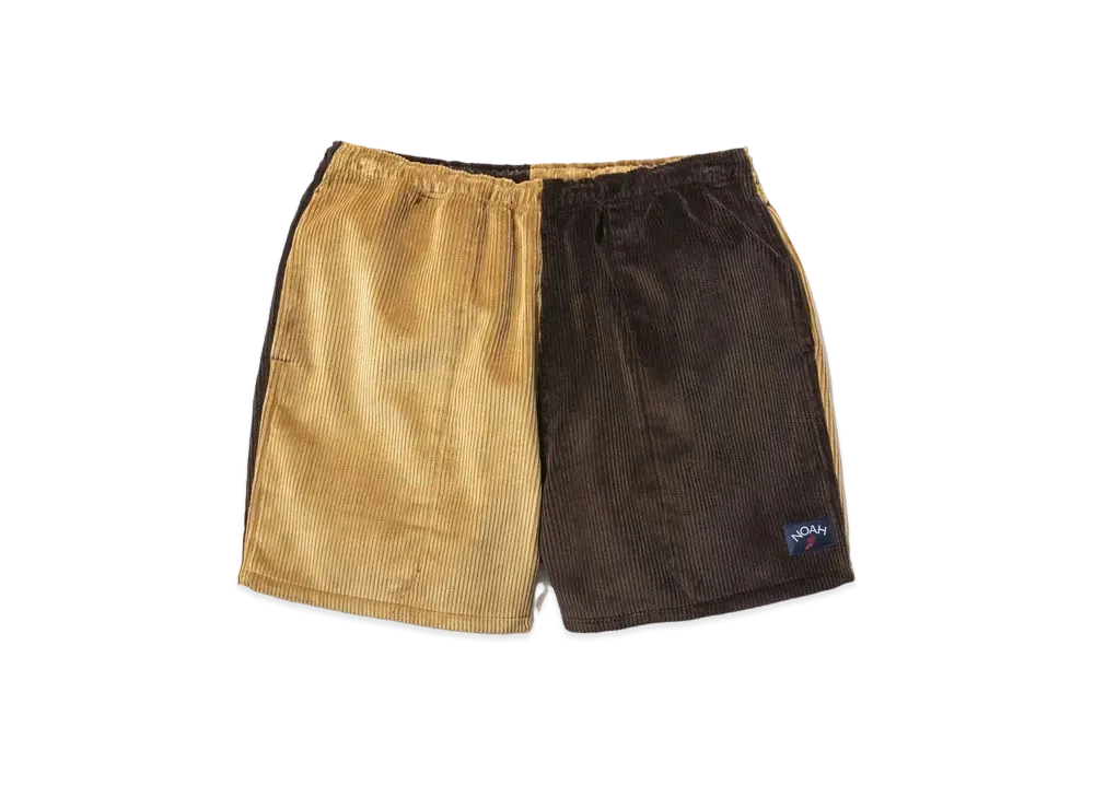 Noah Two-Tone Corduroy Running Shorts "Fawn"