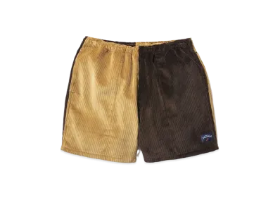 Noah Two-Tone Corduroy Running Shorts "Fawn"