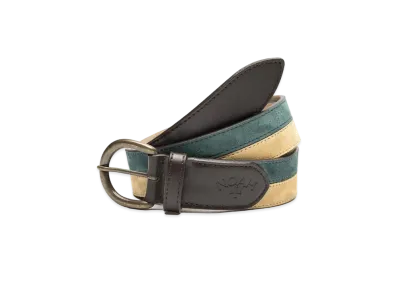 Noah Stripe Belt "Pine"
