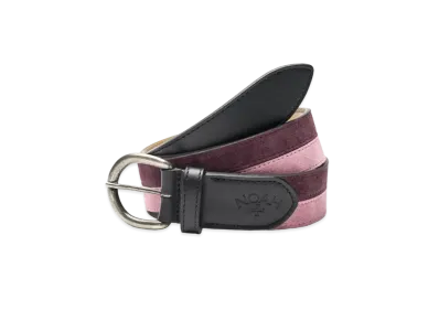 Noah Stripe Belt "Burgundy"