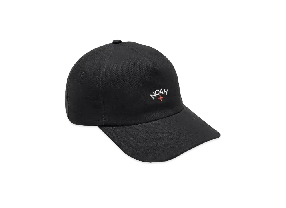 Noah Canvas Core Logo 5-Panel "Black"
