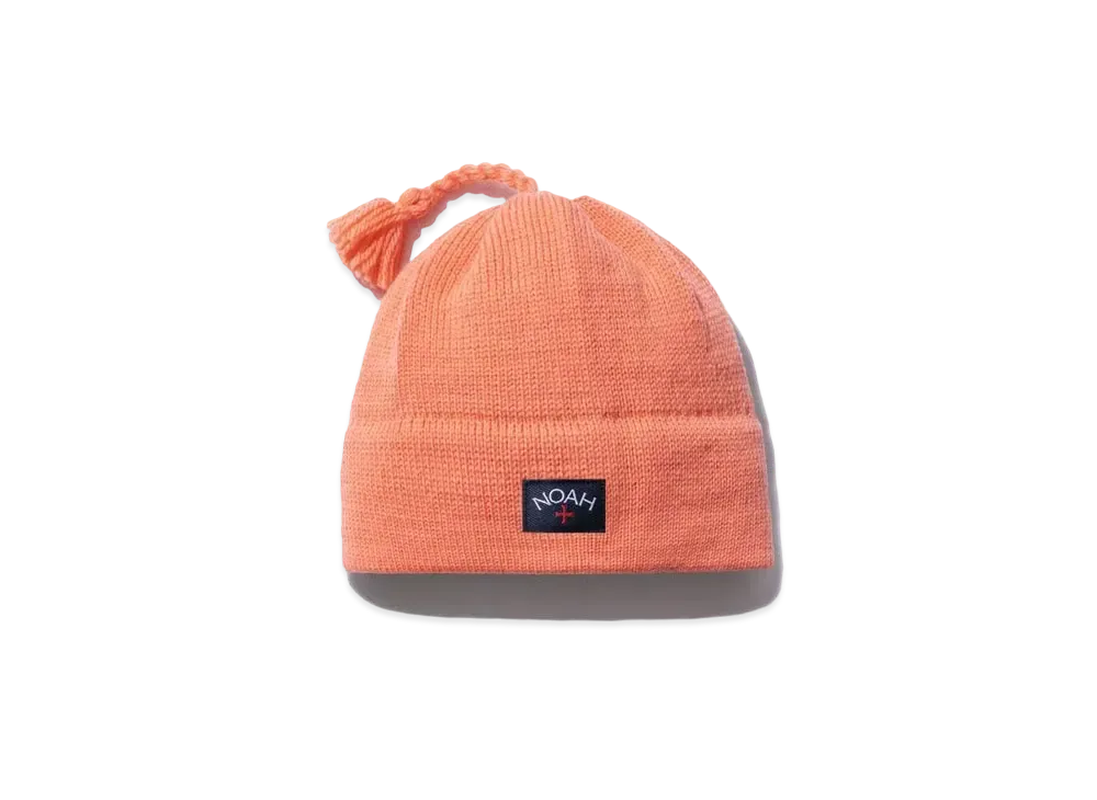 Noah Wool Core Logo Ski Hat "Pink"