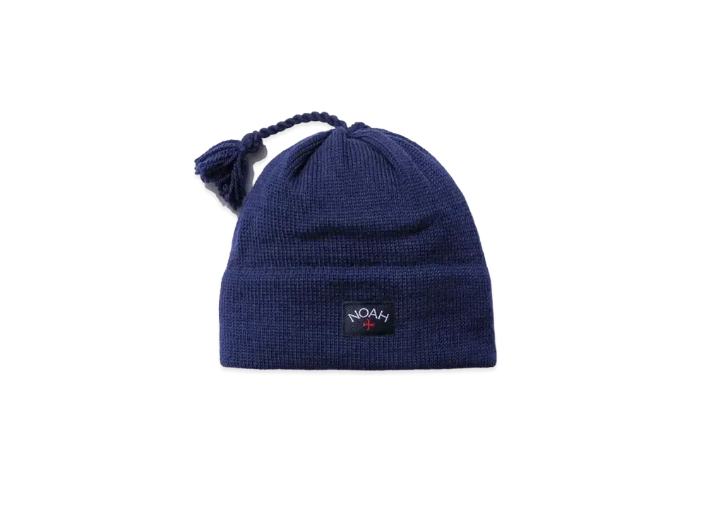 Noah Wool Core Logo Ski Hat "Navy"