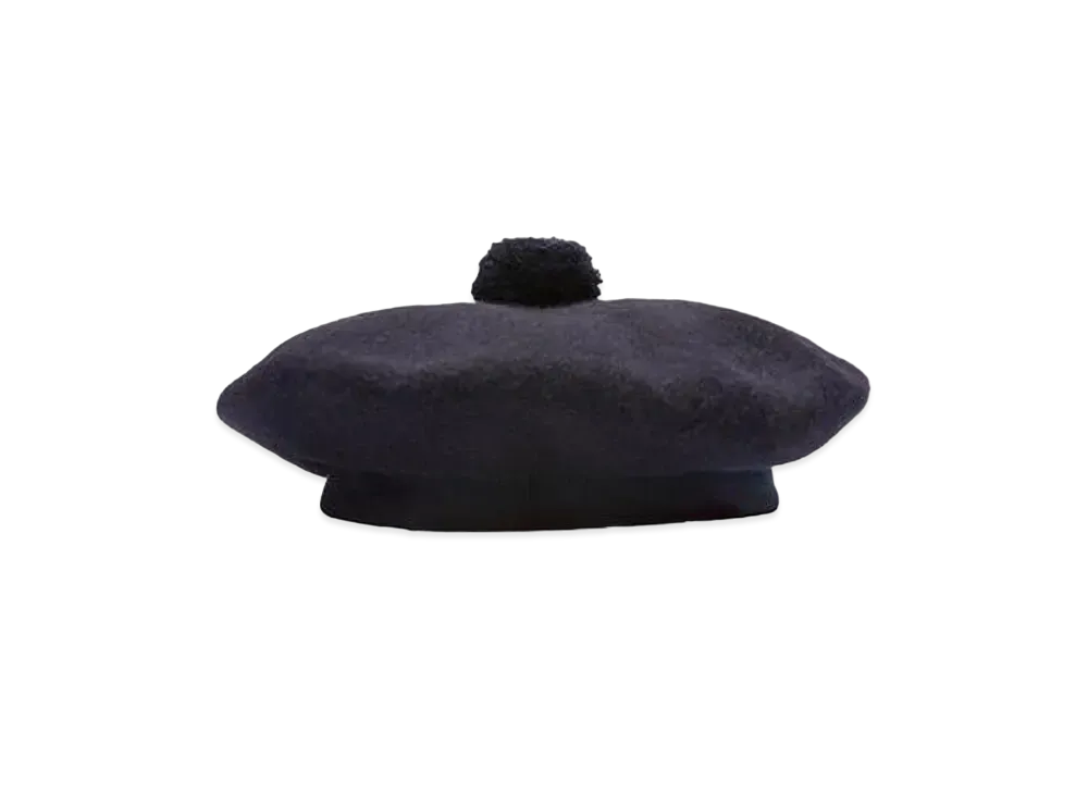 Noah Wool Knit Beret "Navy"