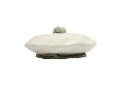 Noah Wool Knit Beret "Fawn"