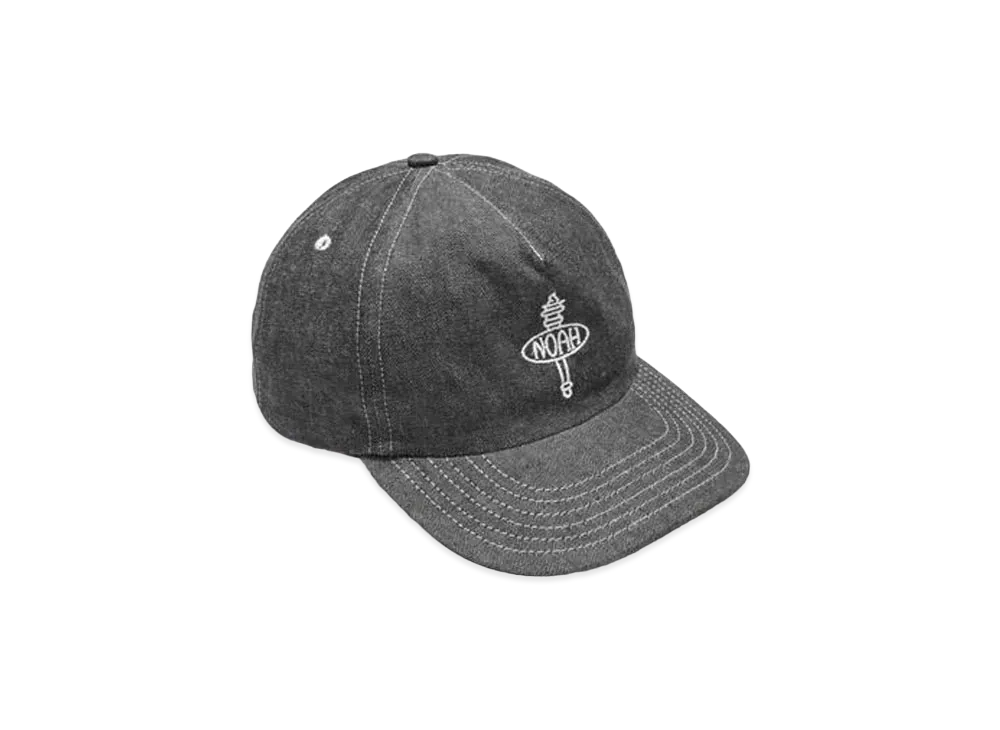 Noah Denim Torch 5-Panel "Black"