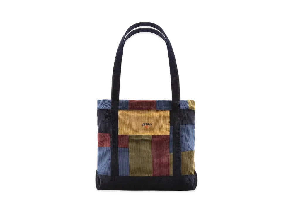 Noah x Baracuta Corduroy Patchwork Tote "Multi"