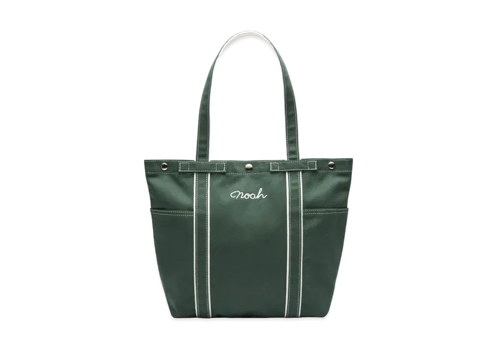 Noah Multi-Pocket Tote "Dark Green"