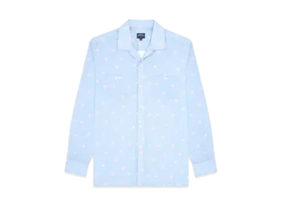 Noah L/S Hearts Shirt "Blue"