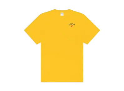 Noah WINGED FOOT CONTRAST POCKET TEE "Gold"