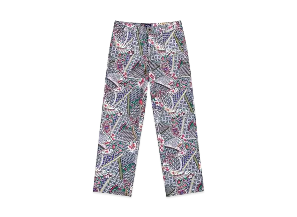Noah Single Pleat Pant "Paisley"