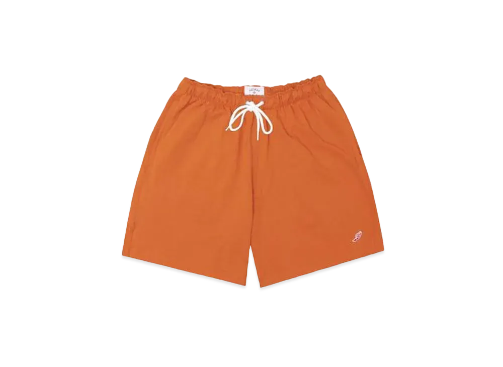 Noah RUGBY CLOTH SHORT "Orange"