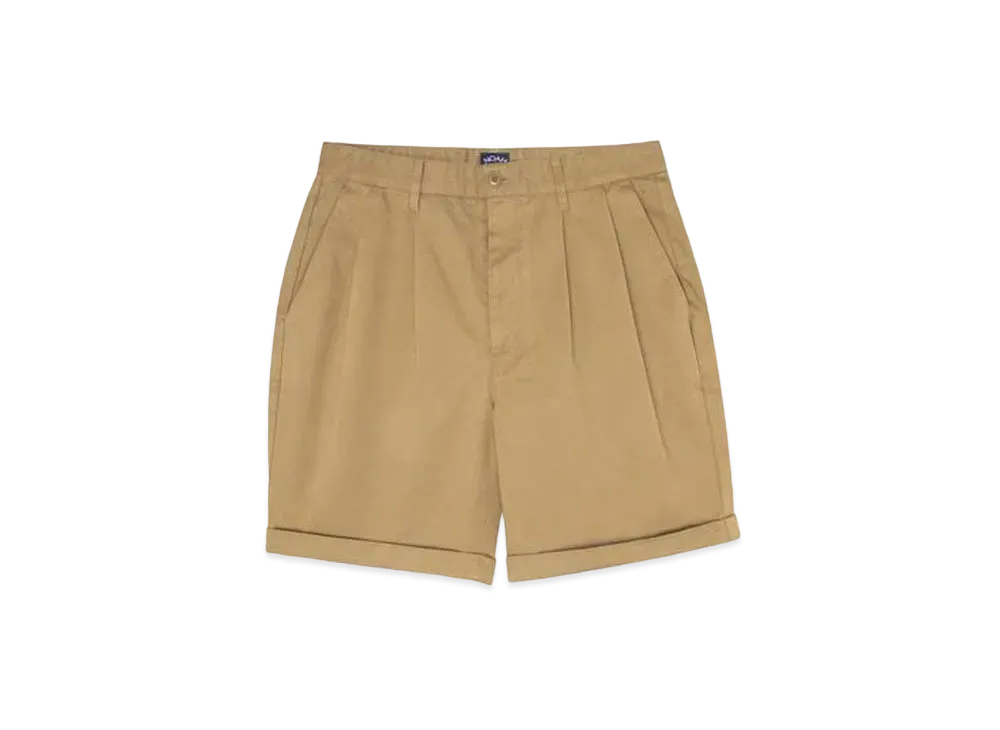 Noah DOUBLE PLEATED SHORTS "Tan"