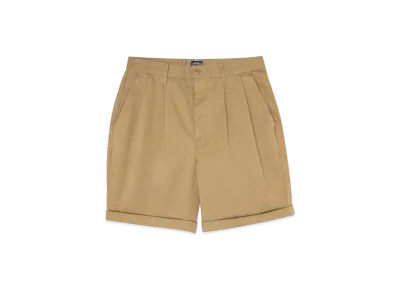 Noah DOUBLE PLEATED SHORTS "Tan"