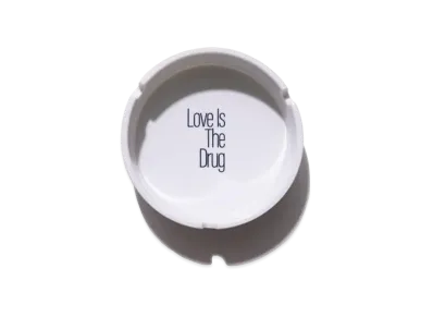 Noah LOVE IS THE DRUG ASHTRAY "White"