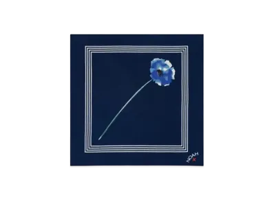 Noah FLOWER BANDANA "Navy"