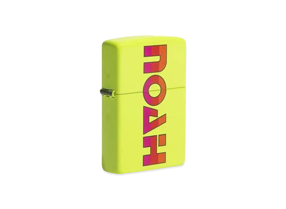 Noah REL LOGO ZIPPO "Neon Yellow"