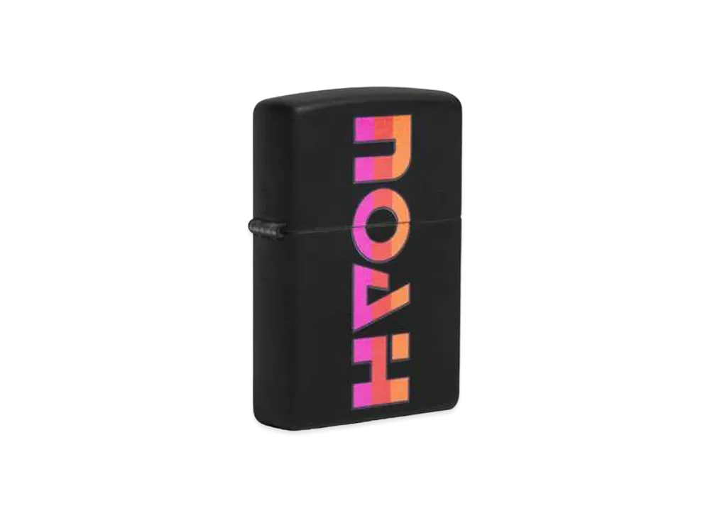 Noah REL LOGO ZIPPO "Black"