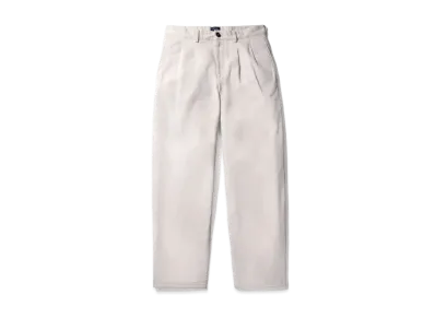 Noah Double-Pleat Herringbone Pant "Natural"