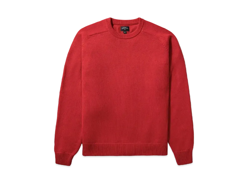 Noah Cotton Sweater "Red"