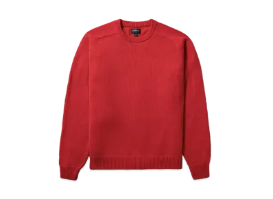 Noah Cotton Sweater "Red"