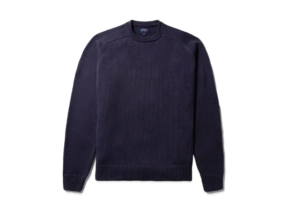 Noah Cotton Sweater "Navy"