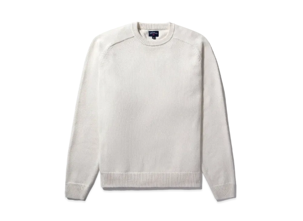 Noah Cotton Sweater "White"