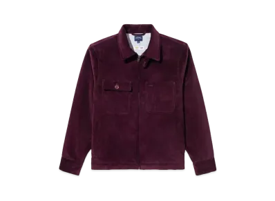 Noah Corduroy Work Jacket "Plum"