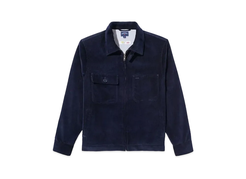 Noah Corduroy Work Jacket "Dark Navy"