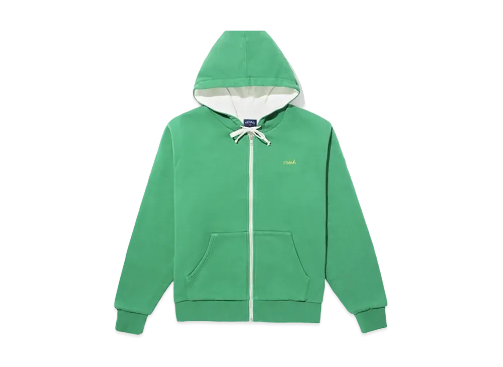 Noah Thermal Lined Zip-Up Hoodie "Kelly Green"