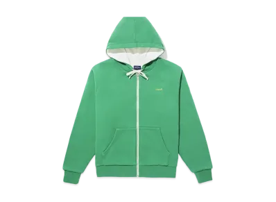 Noah Thermal Lined Zip-Up Hoodie "Kelly Green"