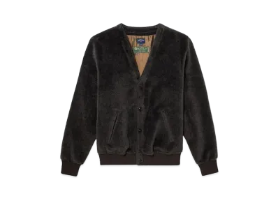 Noah Bear Fur Cardigan "Brown"