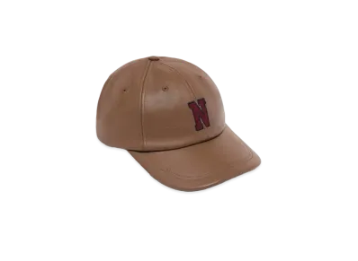 Noah Leather Collegiate 6-Panel "Tan"