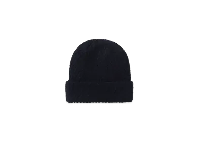 Noah Bubble Knit Wool Beanie "Black"
