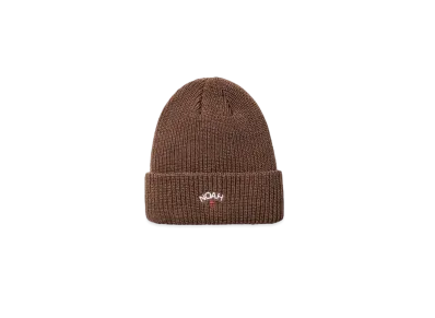 Noah Core Logo Beanie "Brown"