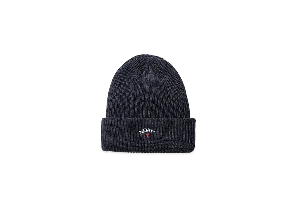 Noah Core Logo Beanie "Navy"