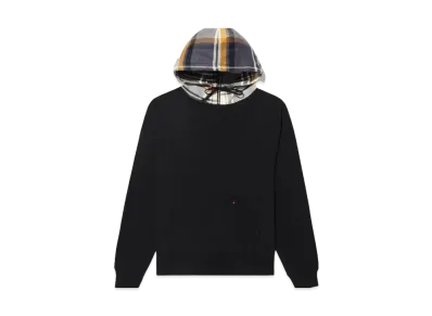 Noah Flannel Hood Sweatshirt "Black"