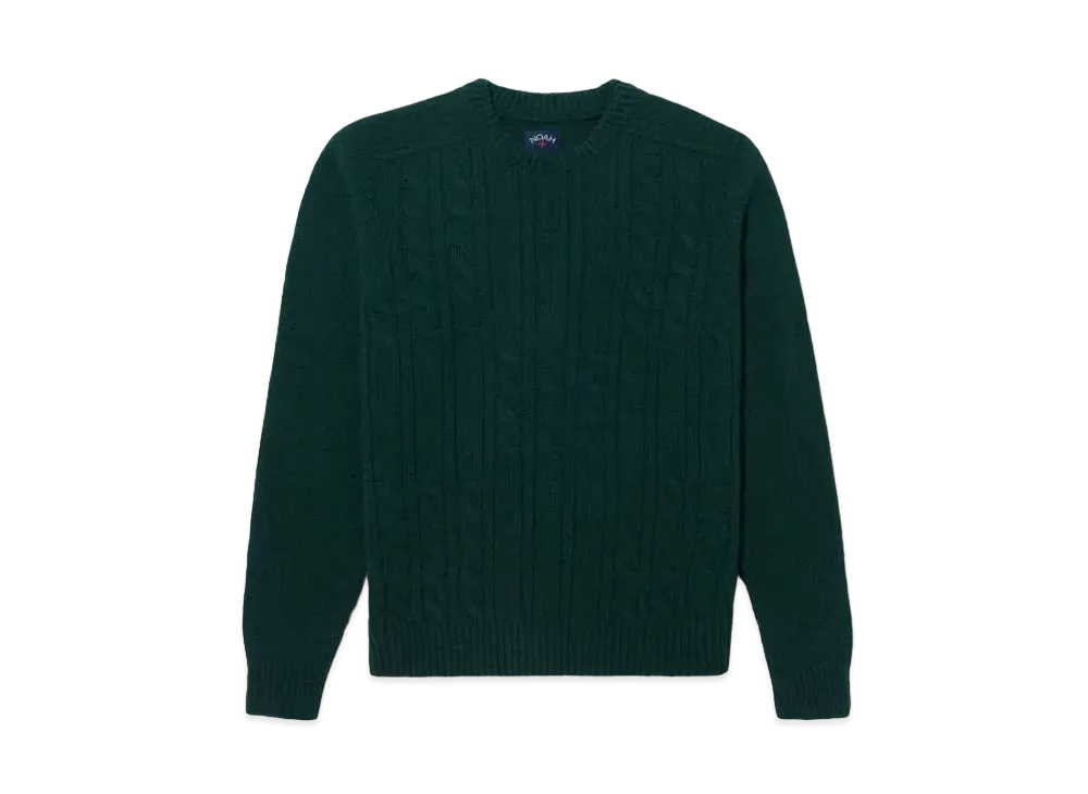 Noah Cable Knit Sweater "Green"
