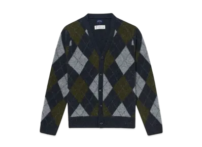 Noah Shetland Argyle Cardigan "Multi"