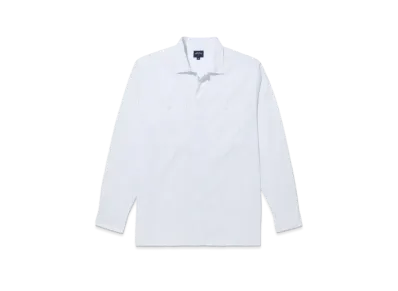 Noah Oversized Stripe Shirt "White"
