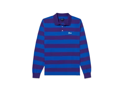 Noah Jersey Long Sleeve Polo "Royal"