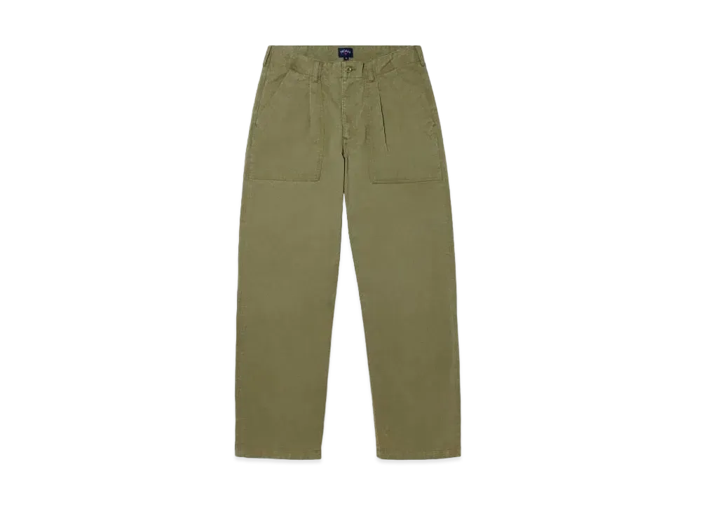 Noah Pleated Fatigue Pants "Army Green"
