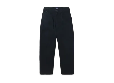 Noah Pleated Fatigue Pants "Black"