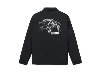 Noah x Puma Sherpa-Lined Coach's Jacket "Black"