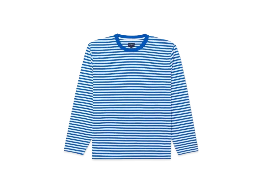 Noah Long Sleeve Striped Top "Blue"