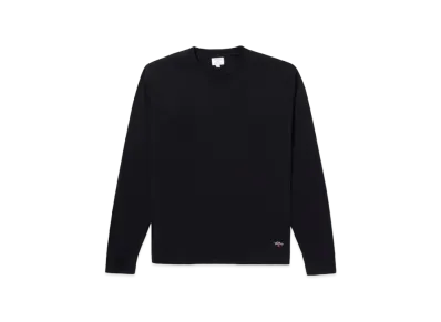 Noah Classic Long Sleeve Recycled Cotton Tee "Black"